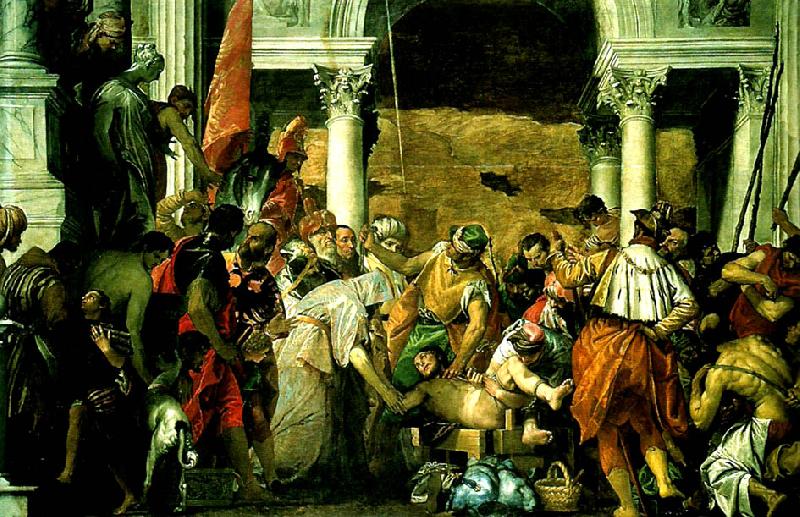 Paolo  Veronese martyrdom of st. sebastian Germany oil painting art